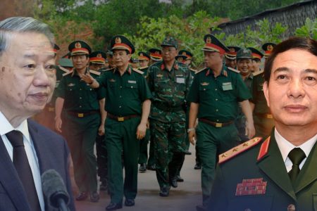 How is underground resistance of military fraction against General Secretary To Lam?