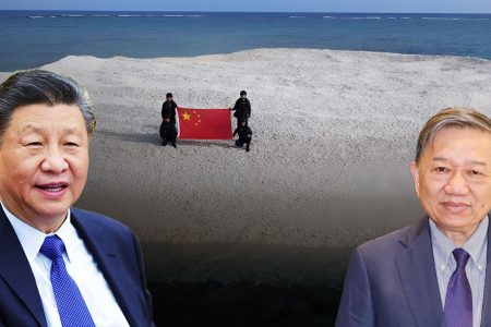 Trung Quốc cắm cờ trên đá Hoài Ân: Vì sao TBT Tô Lâm “đồng lõa” với lãnh đạo Quân đội?