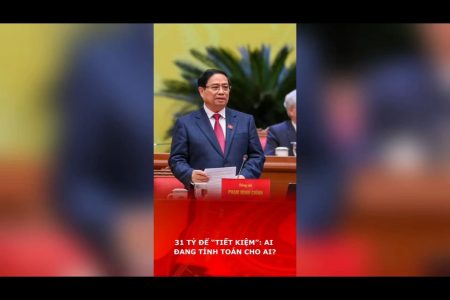 31 TỶ ĐỂ “TIẾT KIỆM”: AI ĐANG TÍNH TOÁN CHO AI?