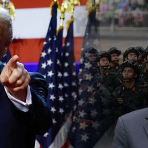 What difficulties does the military faction’s “two-faced” card create for Tô Lâm’s U.S. trip?