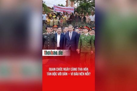 QUAN CHỨC NGÀY CÀNG THA HÓA, TÀN ĐỘC VỚI DÂN – VÌ ĐÂU NÊN NỖI?