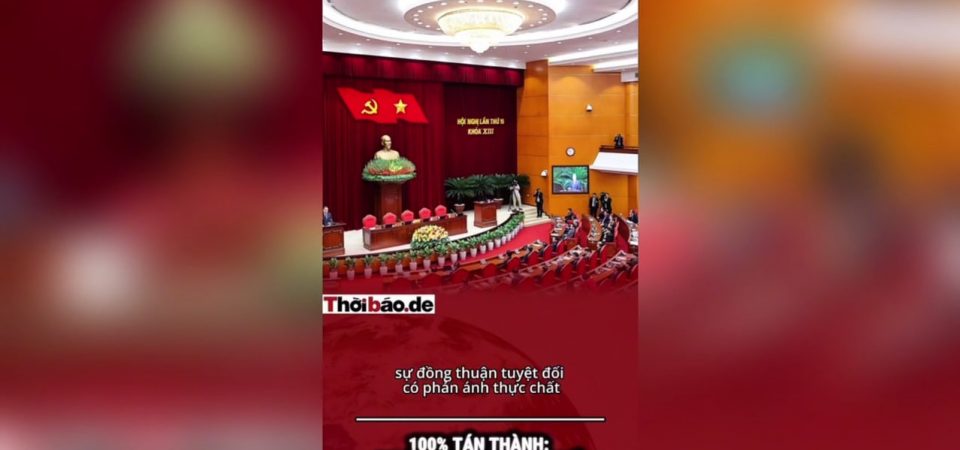 100% TÁN THÀNH: SỰ ĐỒNG THUẬN TUYỆT ĐỐI CÓ PHẢN ÁNH THỰC CHẤT?