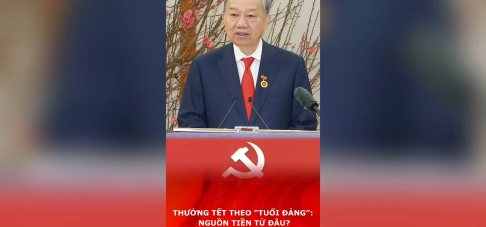THƯỞNG TẾT THEO “TUỔI ĐẢNG”: NGUỒN TIỀN TỪ ĐÂU?
