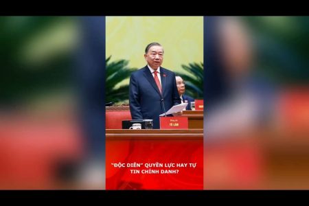 “ĐỘC DIỄN” QUYỀN LỰC HAY TỰ TIN CHÍNH DANH?