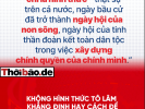 “KHÔNG HÌNH THỨC”: TÔ LÂM KHẲNG ĐỊNH HAY CÁCH ĐỂ TRẤN AN DƯ LUẬN?