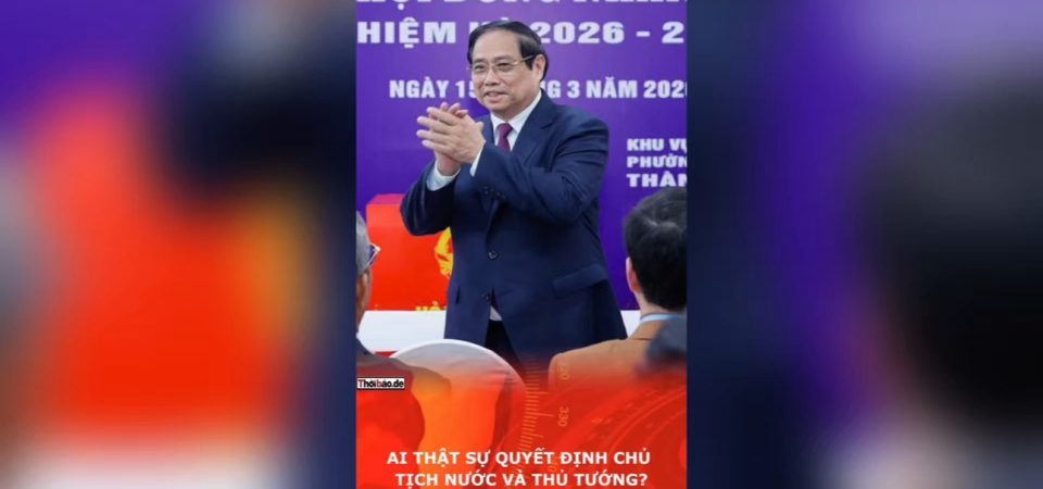 Ai thật sự quyết định Chủ tịch nước và Thủ tướng?