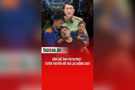 Dân chế ảnh vui bị phạt, tuyên truyền dối trá lại chẳng sao?