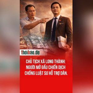 Chủ tịch xã Long Thành: Người mở đầu chiến dịch chống luật sư hỗ trợ dân.