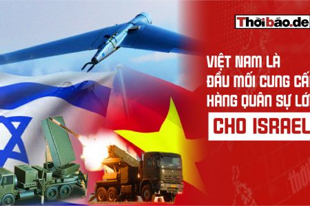 Việt Nam là đầu mối cung cấp hàng quân sự lớn cho Israel