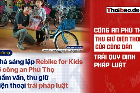 Công an Phú Thọ thu giữ điện thoại của công dân trái quy định pháp luật
