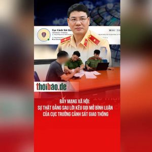 Bẫy mạng xã hội: Sự thật đằng sau lời kêu gọi mở bình luận của Cục trưởng Cảnh sát Giao thông
