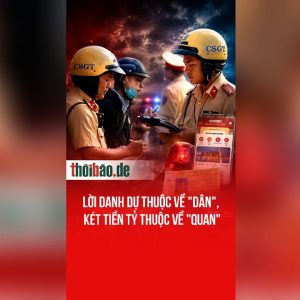 Lời danh dự thuộc về „Dân“, két tiền tỷ thuộc về „Quan“