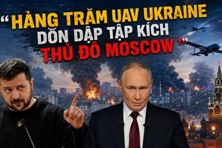 Hàng trăm UAV Ukraine dồn dập tập kích thủ đô Moscow