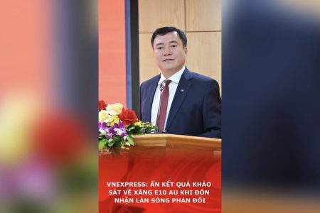 VnExpress: Ẩn kết quả khảo sát về xăng E10 sau khi đón nhận làn sóng phản đối