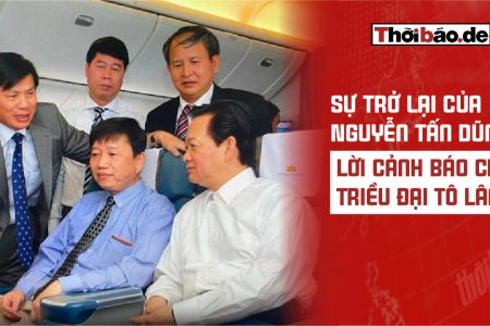 Sự trở lại của Nguyễn Tấn Dũng: Lời cảnh báo cho triều đại Tô Lâm