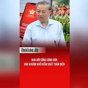 Đưa đời sống công dân vào khuôn khổ kiểm soát toàn diện