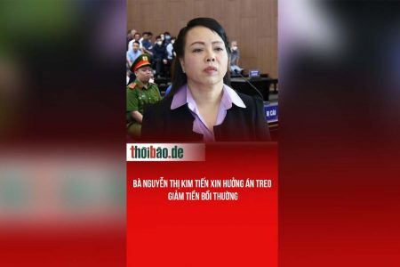 Bà Nguyễn Thị Kim Tiến xin hưởng án treo, giảm tiền bồi thường