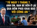 Từ ngày 1 tháng 7, anh em, bạn bè đến ở lại qua đêm phải khai báo với công an