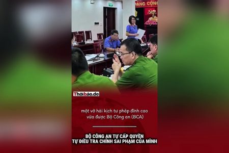 Bộ Công an tự cấp quyền tự điều tra chính sai phạm của mình
