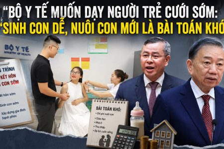 Bộ y tế muốn dạy người trẻ cưới sớm: Sinh con dễ, nuôi con mới là bài toán khó