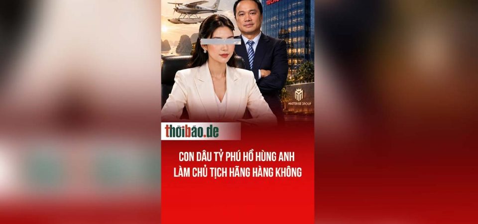 Con dâu tỷ phú Hồ Hùng Anh làm chủ tịch hãng hàng không