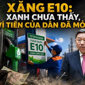 Xăng E10: Xanh chưa thấy, ví tiền của dân đã mỏng