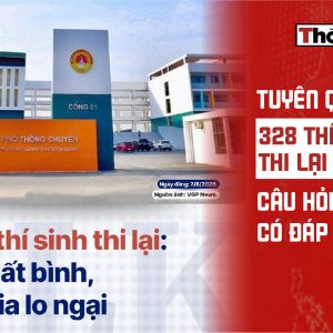 Tuyên Quang: 328 thí sinh thi lại, câu hỏi chưa có đáp án