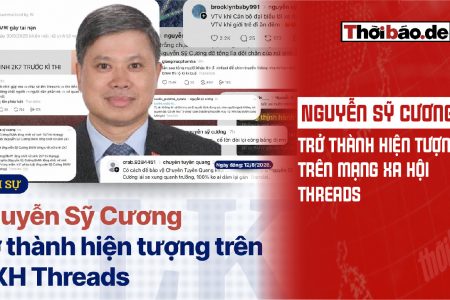 Nguyễn Sỹ Cương trở thành hiện tượng trên mạng xa hội Threads