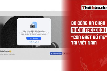 越南公安部封鎖Facebook群組「我討厭父母」