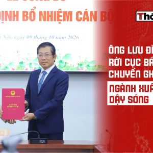 Ông Lưu Đình Phúc rời Cục Báo chí, chuyển ghế giữa lúc ngành xuất bản dậy sóng